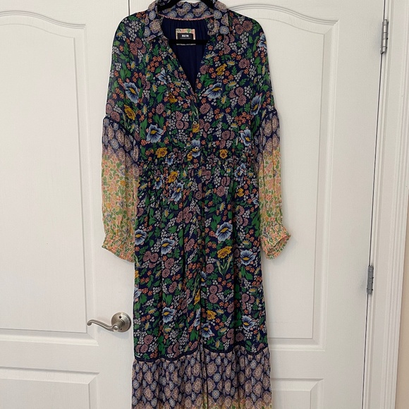 Anthropologie Maeve Maxi Dress Large - Picture 2 of 4